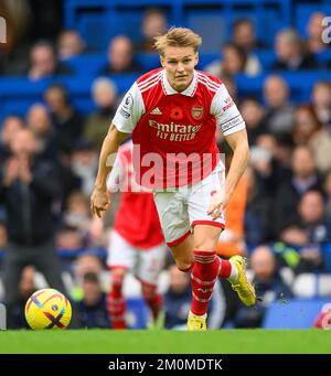 06. November 2022 - Chelsea gegen Arsenal - Premier League - Stamford Bridge Martin Odegaard von Arsenal während des Premier League-Spiels auf der Stamford Bridge. Bild : Mark Pain / Alamy Stockfoto