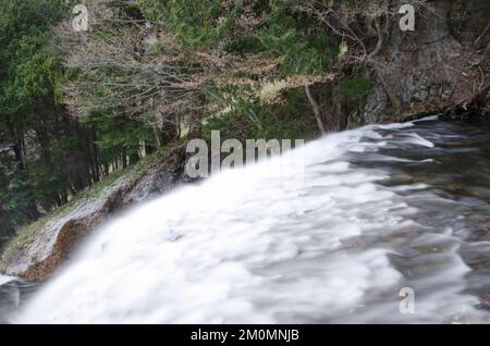 Yudaki Falls im Nikko-Nationalpark. Präfektur Tochigi. Japan. Stockfoto