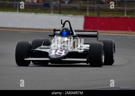 Alejandro Chahwan, März 811, Frank Williams Memorial Trophy for Masters Racing Legends, zwei zwanzig-Minuten-Rennen am Wochenende für die 70er und 1980“ Stockfoto