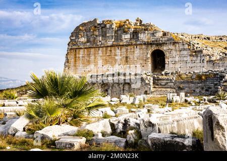 Miletus Archäologische Stätte in der Türkei Stockfoto