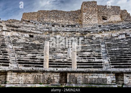 Miletus Archäologische Stätte in der Türkei Stockfoto