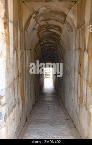 Ruinen und Tempel des Apollo in Didyam, Türkei Stockfoto