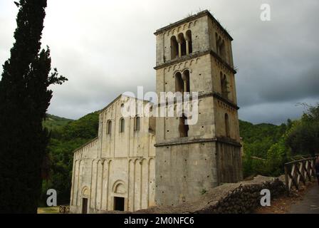 Abtei von San Liberatore in Maiella -Serramonacesca - Abruzzen Stockfoto