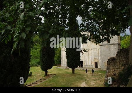 Abtei von San Liberatore in Maiella -Serramonacesca - Abruzzen Stockfoto