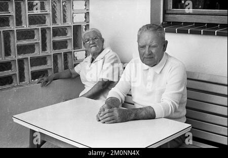 Die Pluemer in Dortmund vermachten ihr Eigentum, ihre Heimat und ihr Land, zu Lebzeiten 25.06.1976 in Dortmund, Stockfoto