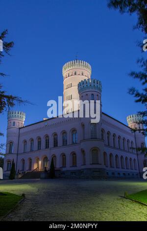 Granitz Hunting Lodge / Jagdschloss Granitz, Schloss aus dem 19.. Jahrhundert auf der deutschen Insel Rügen bei Binz in Mecklenburg-Vorpommern Stockfoto