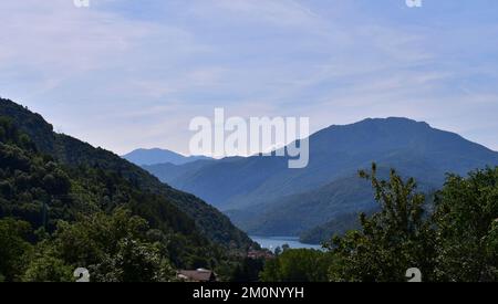 Lago di Ledro Stockfoto