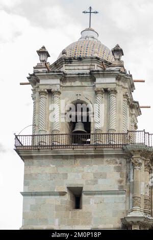 Die Kathedrale von Oaxaca, Mexiko Stockfoto