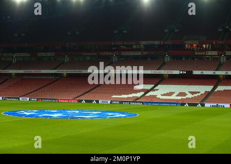 Emirates Stadium, London, Großbritannien. 7.. Dezember 2022. Damen Champions League Football, Arsenal gegen Juventus; allgemeine Ansicht von Emirates Stadium Credit: Action Plus Sports/Alamy Live News Stockfoto