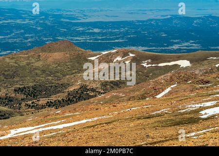 Pikes Peak, Colorado Stockfoto