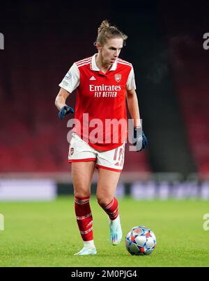 Vivianne Miedema von Arsenal während des Spiels der UEFA Women's Champions League Gruppe C im Emirates Stadium, London. Bilddatum: Mittwoch, 7. Dezember 2022. Stockfoto