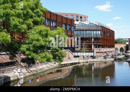 Camden Market Hawley Wharf Entwicklung in Camden Town, London England Vereinigtes Königreich Stockfoto