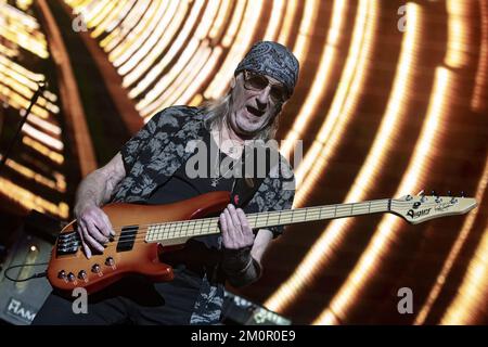 LONDON, ENGLAND: Deep Purple in der O2 Arena. Mit: Roger Glover, wobei: London, Großbritannien, wenn: 20. Okt. 2022 Kredit: Neil Lupin/WENN Stockfoto