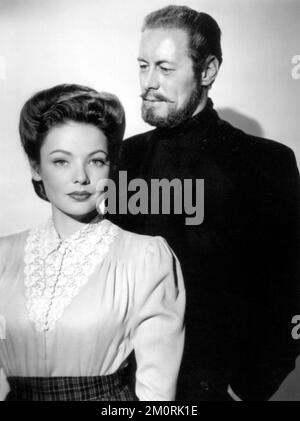 REX HARRISON UND GENE TIERNEY IN THE GHOST UND MRS. MUIR (1947), Regie: JOSEPH L. MANKIEWICZ. Kredit: 20. CENTURY FOX / Album Stockfoto