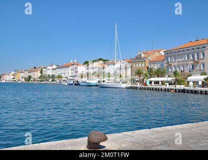 Mali Losinj auf Losinj, Adria, Kroatien Stockfoto