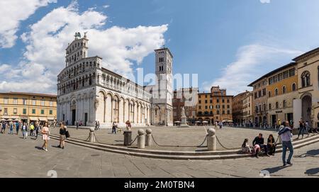 Italien, Toskana, Lucca, il Duomo Stockfoto