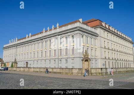 Residenz, Schloßplatz, Ansbach, Bayern, Deutschland Stockfoto