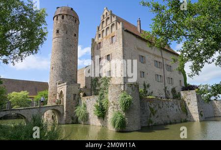 Schloss Sommersdorf, Landkreis Ansbach, Bayern, Deutschland Stockfoto