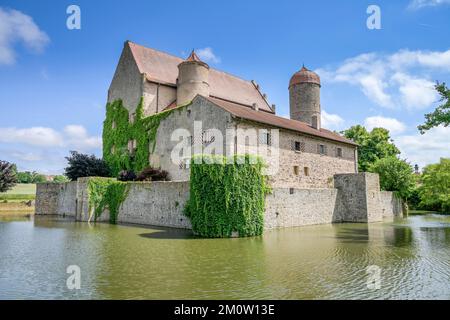 Schloss Sommersdorf, Landkreis Ansbach, Bayern, Deutschland Stockfoto