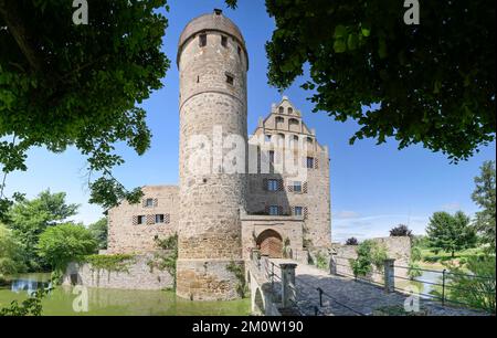 Schloss Sommersdorf, Landkreis Ansbach, Bayern, Deutschland Stockfoto