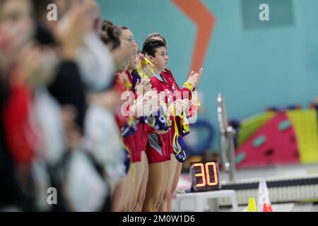 Rom, Italien. 07.. Dezember 2022. Plebiscito Padova während SIS Roma vs Antenore Plebiscito Padova, Waterpolo Italian Serie A1 Women Match in Rom, Italien, Dezember 07 2022 Kredit: Independent Photo Agency/Alamy Live News Stockfoto