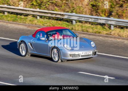 2008 PORSCHE BOXSTER, RS60 24V S DESIGN EDITION 1 3387CC BENZIN 6-GANG-SCHALTGETRIEBE Stockfoto