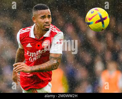 06. November 2022 - Chelsea/Arsenal - Premier League - Stamford Bridge Gabriel Jesus von Arsenal während des Premier League-Spiels auf der Stamford Bridge. Bild : Mark Pain / Alamy Stockfoto