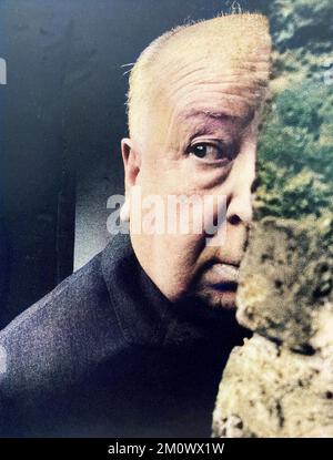 ALFRED HITCHCOCK (1899-1980), englischer Filmproduzent um die 1965 Stockfoto