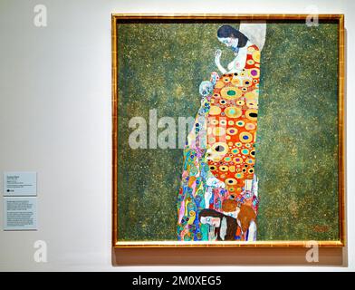 New York. Manhattan. Vereinigte Staaten. Museum für Moderne Kunst. Gustav Klimt. Hope II Stockfoto