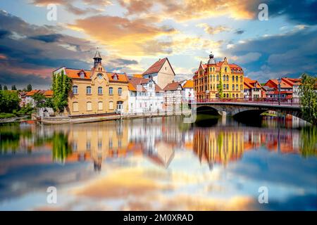 Altstadt von Eschwege, Hessen, Deutschland Stockfoto