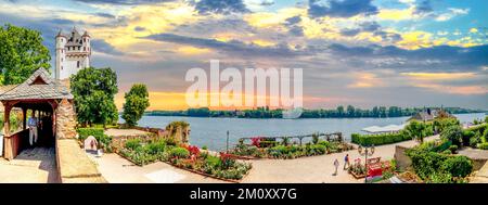 Altstadt, Eltville am Rhein, Deutschland Stockfoto