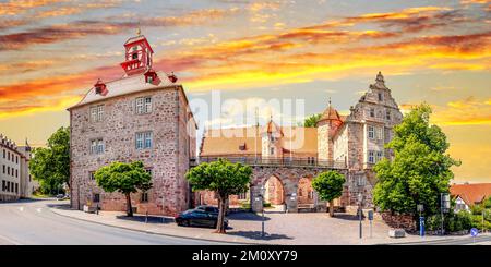 Altstadt von Eschwege, Hessen, Deutschland Stockfoto