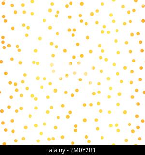 Goldenes Konfetti-Glitzer-Vektor-Vektor-Hintergrundmuster Stock Vektor