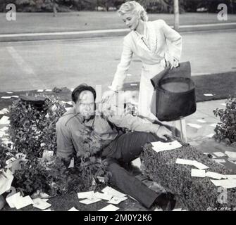 BLONDIES HELD 1950 Columbia Film mit Penny Singleton und Arthur Lake Stockfoto