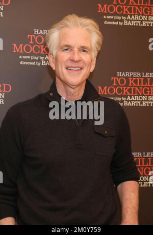 Matthew Modine im Gielgud Theatre, London, wo er die Rolle von Atticus Finch im Stück "Kill A Spottvogel" übernommen hat. Foto: Donnerstag, 8. Dezember 2022. Stockfoto