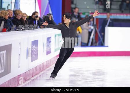 Turin, Italien. 08.. Dezember 2022. SOTA Yamamoto (Japan – Senioren) während der ISU Skating Grand Prix Finals 2022, Ice Sports in Turin, Italien, Dezember 08 2022 Kredit: Independent Photo Agency/Alamy Live News Stockfoto