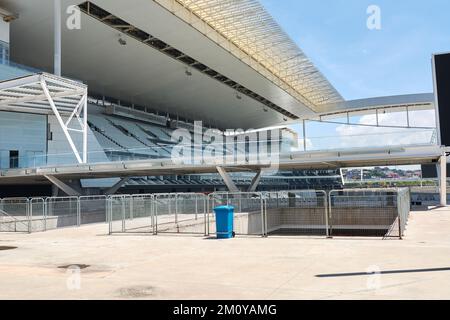 Arena Corinthians in Itaquera. Die Arena ist das neue Stadion des Sportclubs Corinthians Paulista Stockfoto