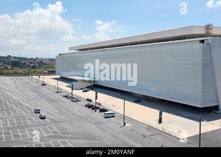 Arena Corinthians in Itaquera. Die Arena ist das neue Stadion des Sportclubs Corinthians Paulista Stockfoto