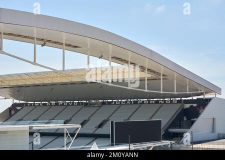 Arena Corinthians in Itaquera. Die Arena ist das neue Stadion des Sportclubs Corinthians Paulista Stockfoto