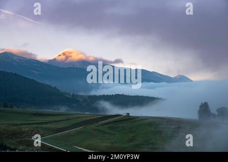 Panorama Villard de lans, Vercors - Frankreich Stockfoto