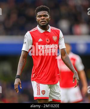 06. November 2022 - Chelsea gegen Arsenal - Premier League - Stamford Bridge Thomas Partey von Arsenal während des Premier League-Spiels auf der Stamford Bridge. Bild : Mark Pain / Alamy Stockfoto