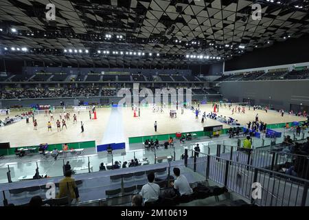 Musashino Forest Sport Plaza, Tokio, Japan. 9.. Dezember 2022. Allgemeine Ansicht, 9. DEZEMBER 2022 - Volleyball : 2022 Alle Japan Männer & Frauen Volleyball Championships (Emperor's Cup & Empress's Cup) auf Musashino Forest Sport Plaza, Tokio, Japan. Kredit: Naoki Nishimura/AFLO SPORT/Alamy Live News Stockfoto