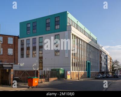 Derngate Lofts, eine Entwicklung von high end Apartments aus der Umwandlung der ehemaligen Verkünder und Postämter, Northampton, Großbritannien Stockfoto