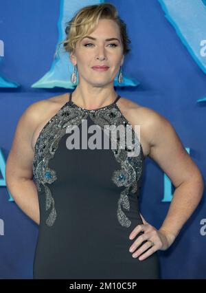 06. Dezember 2022 - London, England, Großbritannien - Kate Winslet nimmt an der Veranstaltung Avatar: The Water World Premiere, Odeon Luxe West End Teil Stockfoto