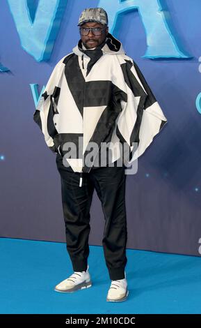 06. Dezember 2022 - London, England, Großbritannien - will.i.am auf der Avatar: The Water World Premiere, Odeon Luxe West End Stockfoto
