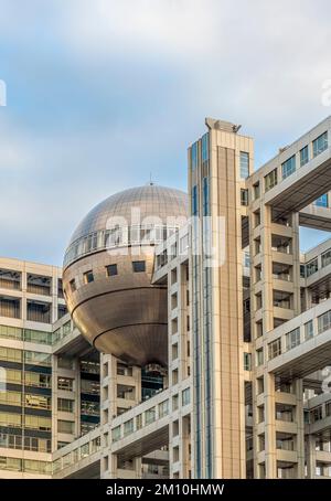 Fuji Television, Fuji TV, Tokyo Odaiba Headquarter Building, Minato, Tokio, Japan Stockfoto