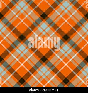 Tartan Schottland nahtlose karierte Muster Vektor. Retro Hintergrund Stoff. Vintage Farben prüfen Square geometrische Textur für Textildruck, Geschenkpapier Stock Vektor