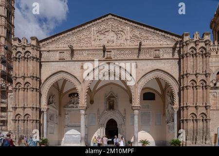 Die Kathedrale von Palermo, die jungfrau Maria, erbaut von den Normannen. Sizilien. Italien. Stockfoto