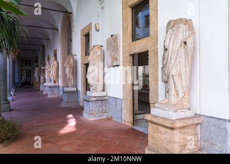 Archäologisches Museum Antonio Salinas. Palermo. Sizilien. Stockfoto