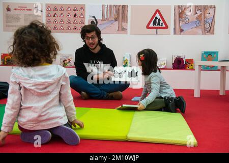 08. Dezember 2022 - Rom, Italien: „più libri più liberi“ - Nationale Verlagsmesse für kleine und mittlere unternehmen „Mehr Bücher gratis“. Rom Convention Center - La Nuvola. © Andrea Sabbadini Stockfoto